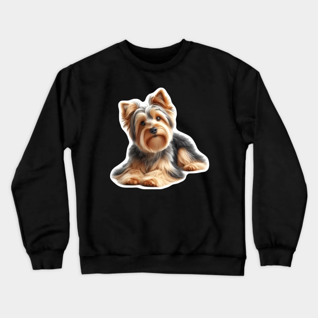 Australian Terrier Crewneck Sweatshirt by millersye